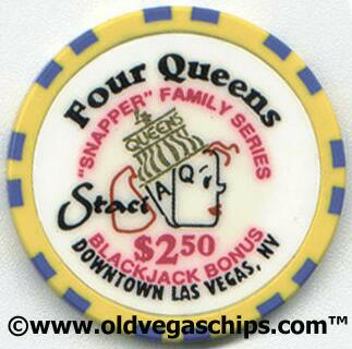 Four Queens Snapper Family Series "Staci" $2.50 Casino Chip