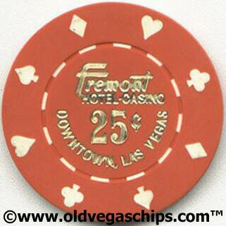 Las Vegas Fremont Hotel 25¢ Casino Chip