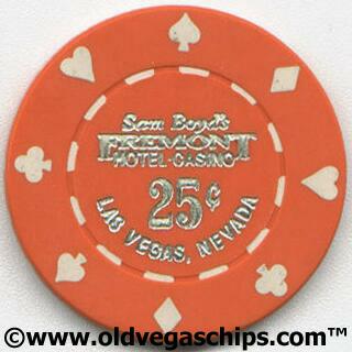 Fremont Hotel 25¢ Casino Chip