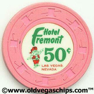 Fremont Hotel 50¢ Casino Chip