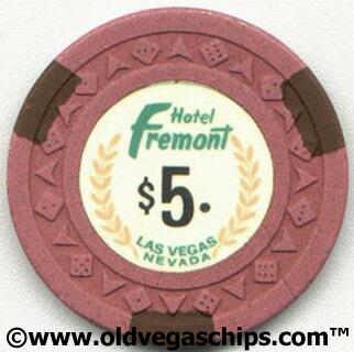 Fremont Hotel Arrowdie $5 Casino Chip