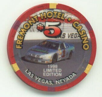 Fremont Hotel Richard Petty 1998 $5 Casino Chip