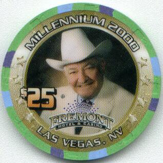 Fremont Hotel Millennium $25 Casino Chip