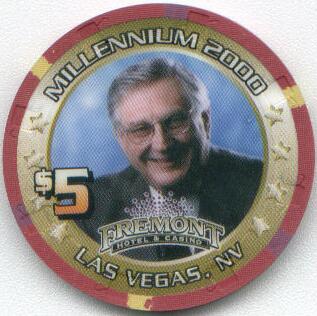 Fremont Hotel Millennium $5 Casino Chip