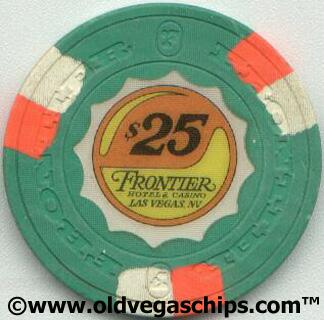 Las Vegas Frontier Hotel $25 Casino Chip
