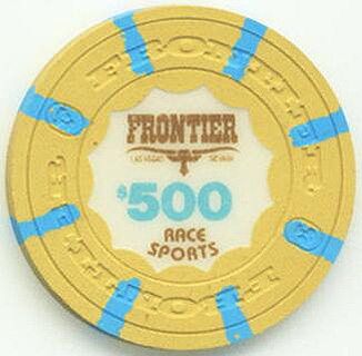 Frontier Hotel Race & Sports $500 Casino Chip