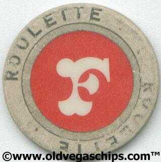 Frontier Hotel Roulette Casino Chip