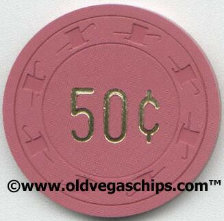 Gay 90's 50¢ Casino Poker Chip