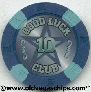 Good Luck Club $10 Poker Chips