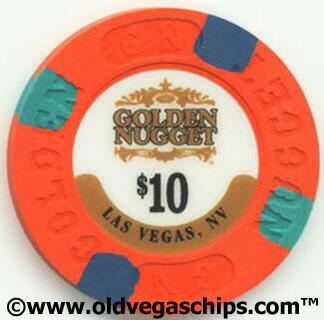 Golden Nugget Poker Room $10 Casino Chip 