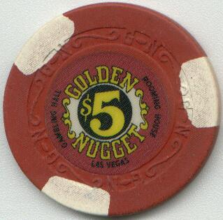 Las Vegas Golden Nugget $5 Casino Chip