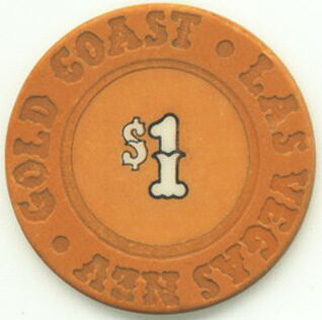 Gold Coast $1 Casino Chip