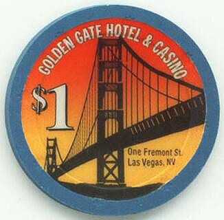 Golden Gate $1 Casino Chip