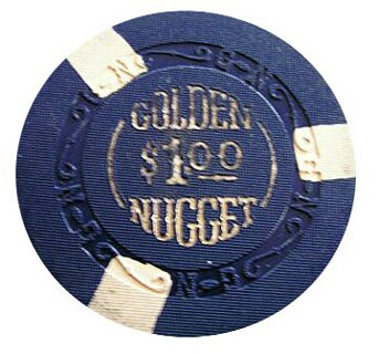 Golden Nugget $1 Casino Chip