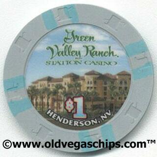 Las Vegas Green Valley Ranch $1 Casino Chips