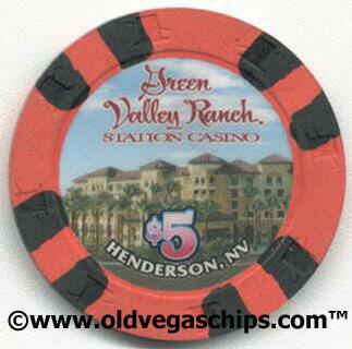 Las Vegas Green Valley Ranch $5 Casino Chips