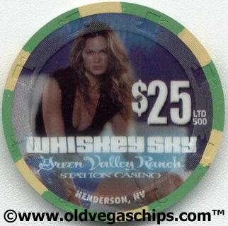 Green Valley Ranch Whiskey Sky $25 Casino Chip