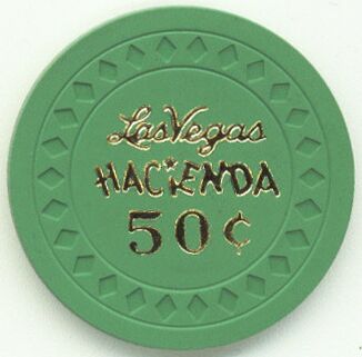 Las Vegas Hacienda 50¢ Casino Chip 