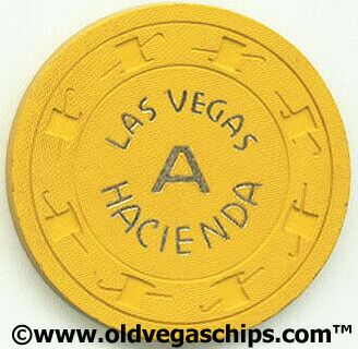 Las Vegas Hacienda Casino Table A Roulette Casino Chip