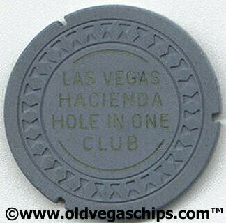 Las Vegas Hacienda Casino Hole in One Club 50¢ Casino Chip