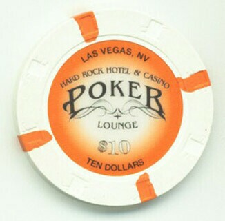 Hard Rock Hotel Poker Lounge $10 Poker Chip