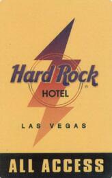 Las Vegas Hard Rock Hotel Room Key
