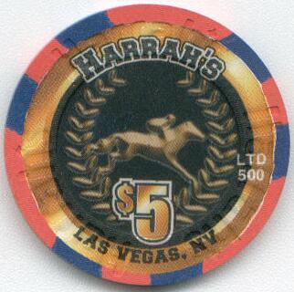 Harrah's Kentucky Derby 2001 $5 Casino Chip
