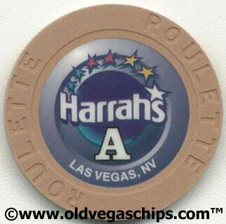 Harrah's Brown Roulette Casino Chip