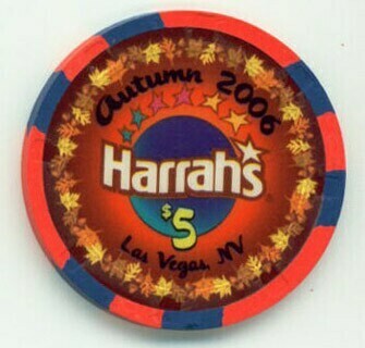 Harrah's Autumn 2006 $5 Casino Chip