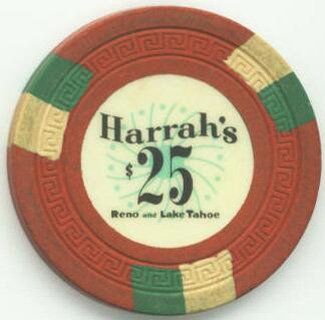 Harrah's Club RARE $25 Casino Chip 