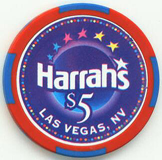 Harrah's Happy New Year 2004 $5 Casino Chip