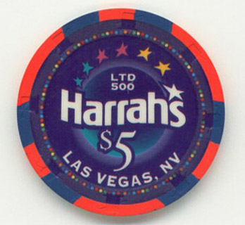 Harrah's 4th of July 2005 $5 Casino Chip 