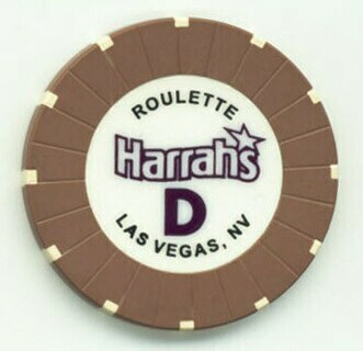 Harrah's Brown Roulette Chip