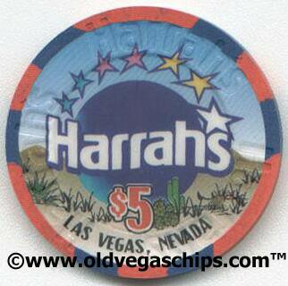 Harrah's Winter in Vegas 2001 $5 Casino Chip