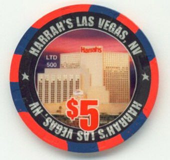 Harrah's World Series of Poker 2005 $5 Chip