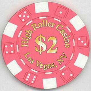 High Roller Casino $2 Poker Chips
