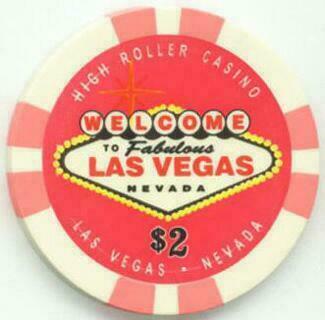 Las Vegas High Roller Casino VIP $2 Poker Chips