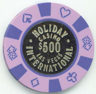 Las Vegas Holiday International $500 Casino Chip