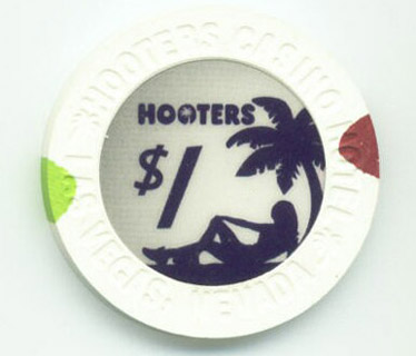 Hooters Casino $1 Casino Chip