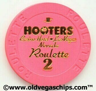 Las Vegas Hooters Casino Pink Roulette Casino Chip