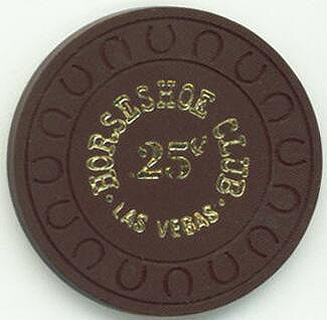 Las Vegas Binion's Horseshoe 25¢ Casino Chip