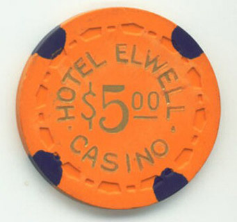 Hotel Elwell $5 Casino Chip