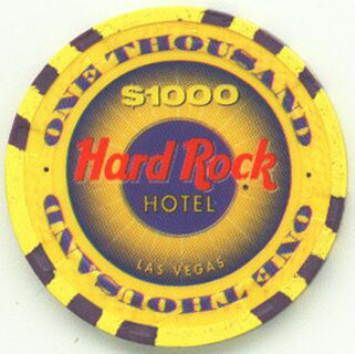 Las Vegas Hard Rock Hotel All Is One $1000 Casino Chip 