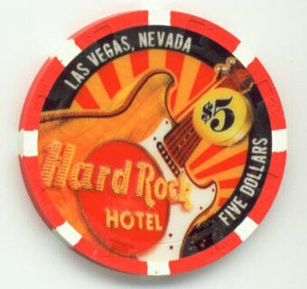 Hard Rock Hotel Cinco De Mayo 2006 $5 Casino Chip