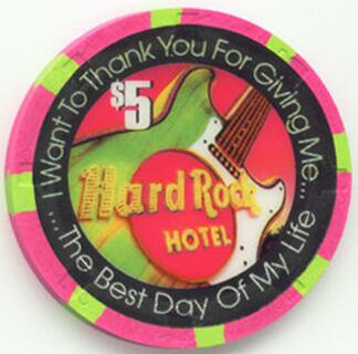 Hard Rock Dido 2004 $5 Casino Chip 