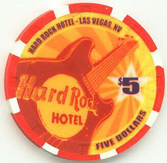 Hard Rock Duran Duran 2003 $5 Casino Chip 