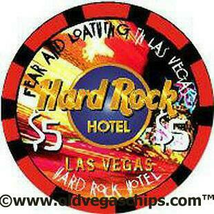 Las Vegas Hard Rock Hotel Fear & Loathing in Las Vegas $5 Casino Chip