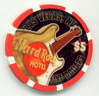 Hard Rock Hotel Gumball 3000 $5 Casino Chip 