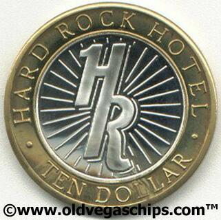 Las Vegas Hard Rock Hotel $10 Silver Strike Token