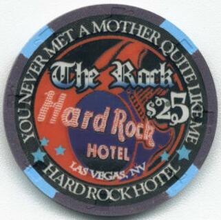 Las Vegas Hard Rock Hotel Kid Rock 2002 $25 Casino Chip